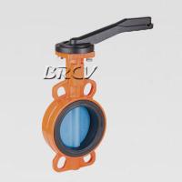 手動對夾式尼龍蝶閥